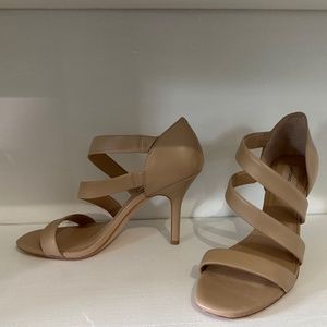 Antonio Melani Verene Leather Strappy Dress Sandels